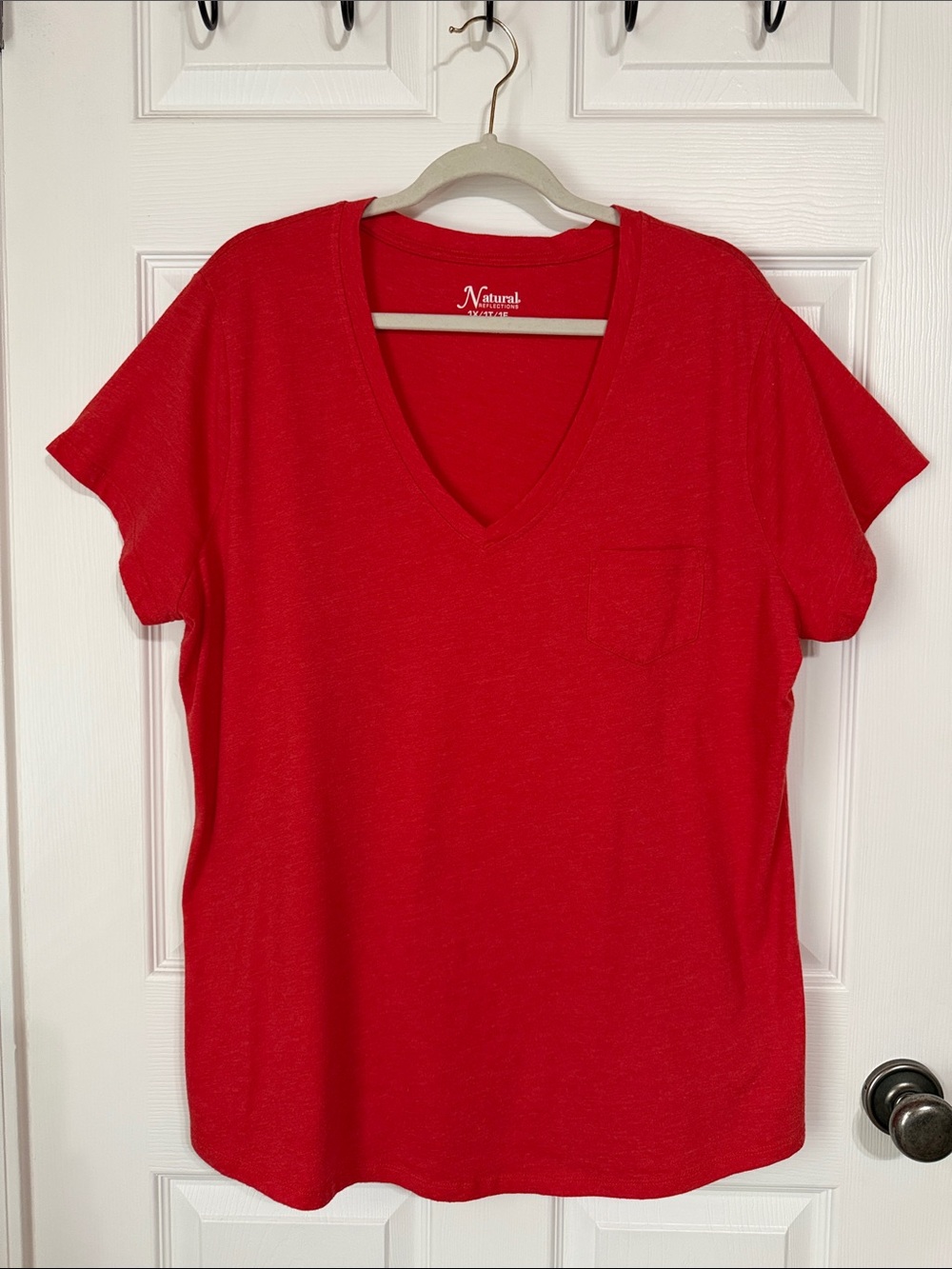 Natural Reflections Red Short Sleeve Tee
